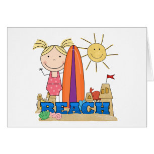 BEACH - Blonde Girl Tshirts and Gifts