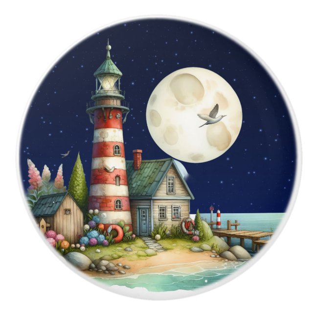 Beach Blvd. Beach  Ceramic Knobs (Front)