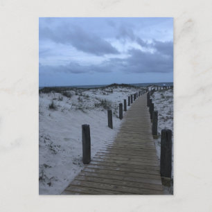 Beach Boardwalk Postcard