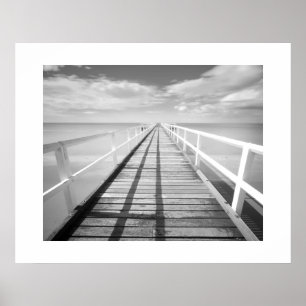 Beach Boardwalk Poster