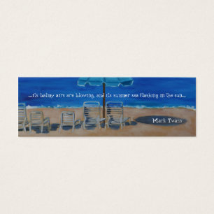 Beach Bookmark