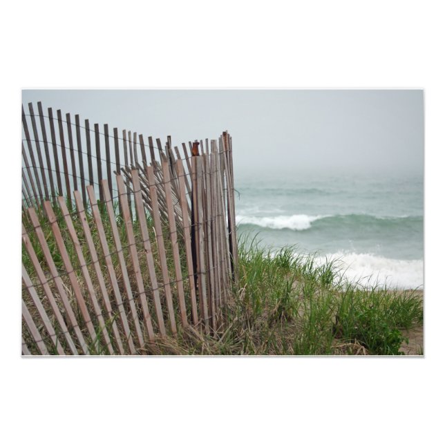 Beach Border Photo Print (Front)