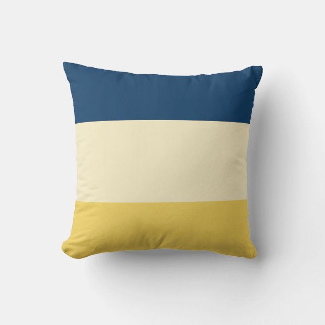 Beach Bound | 3-Stripe Cushion (Front)