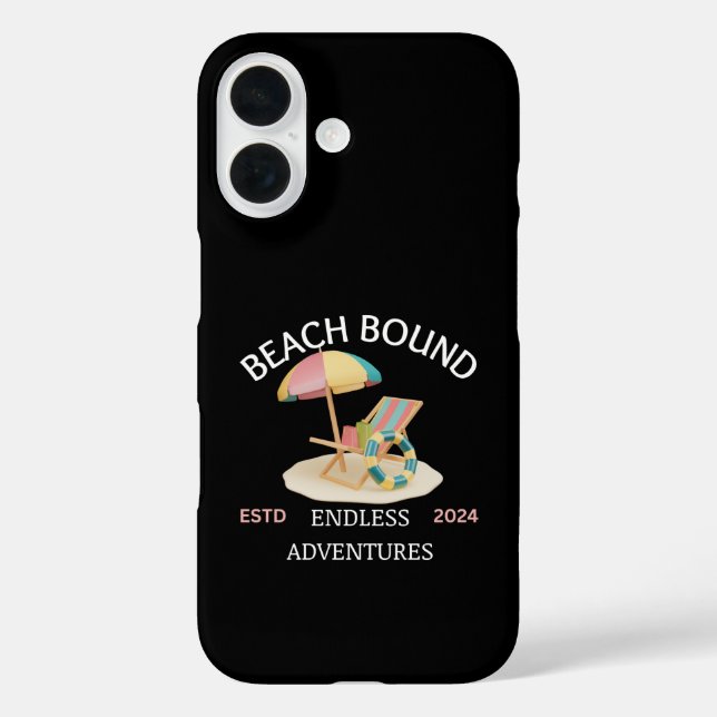 Beach Bound Case-Mate iPhone Case (Back)