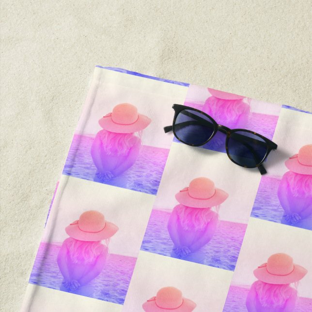 BEACH BRIGHT BEACH TOWEL (In Situ)