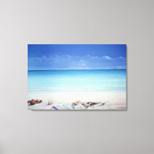 Beach Broker Canvas Print