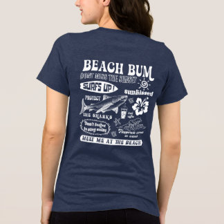 Beach Bum Beach Summer Tri-Blend Shirt