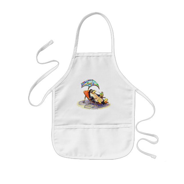 bEaCh bUm Kids Apron (Front)