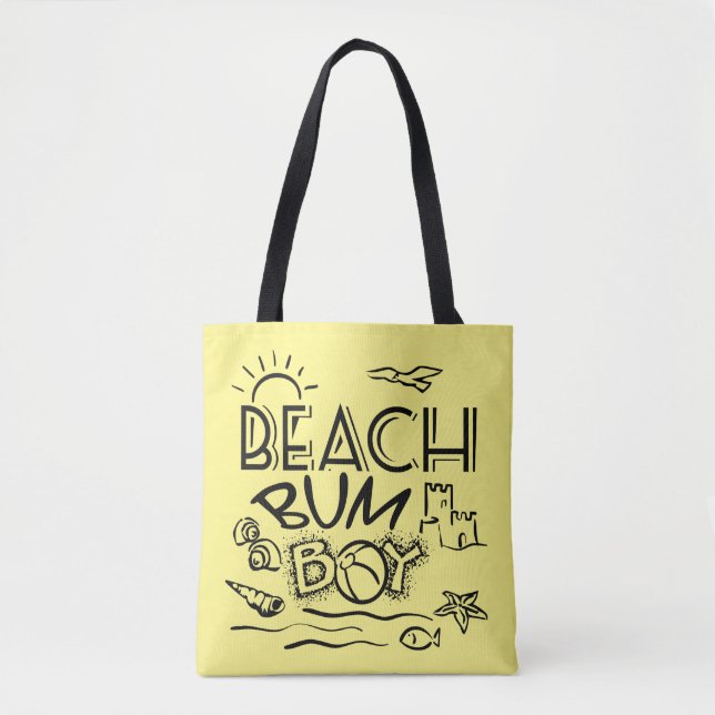 Beach Bum Tote Bag (Front)
