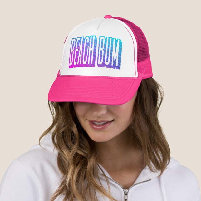 BEACH BUM Trucker Hat (In Situ)