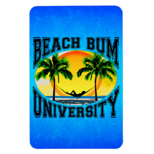 Beach Bum University Magnet