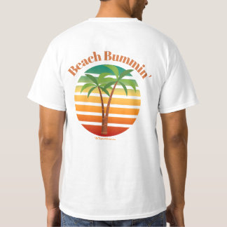 Beach Bummin - Tropical Caribbean Beach Lover T-Shirt