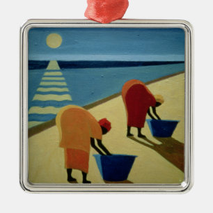 Beach Bums 1997 Metal Tree Decoration