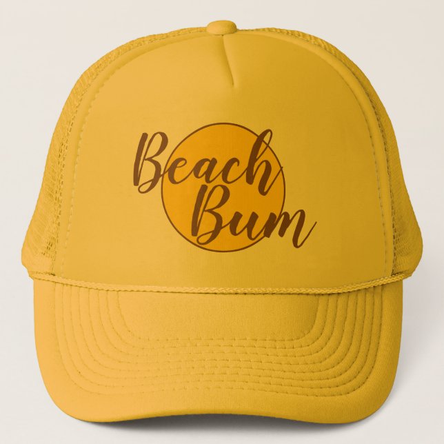 Beach Bums, Beach Bum Trucker Hat (Front)