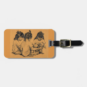 Beach Bunnies Luggage Tag