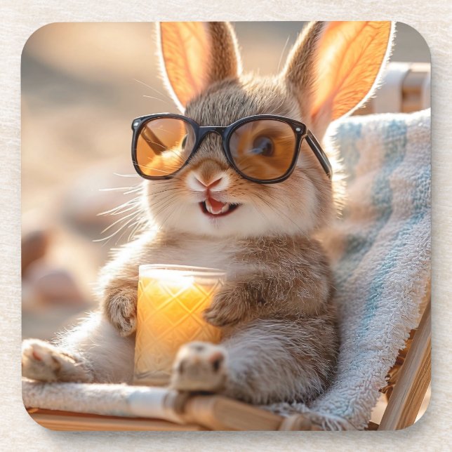 Beach-Bunny Coaster (Front)