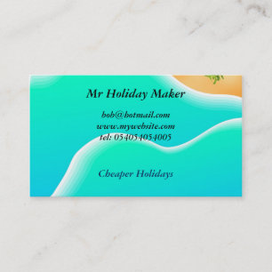 Beach Business Card