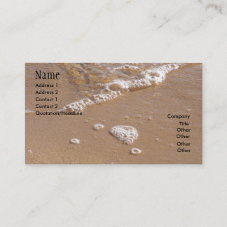 Beach Business Card