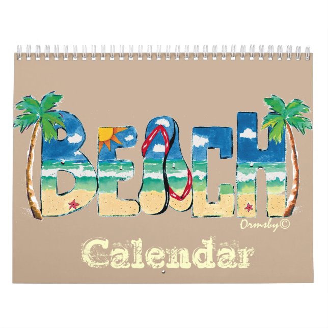 Beach  Calendar (Cover)