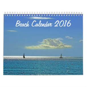 Beach Calendar 2016