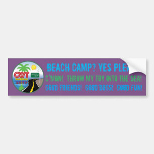 Beach Camp 2017 Sticker