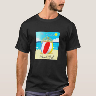 Beach Camping Summer The Debutante Beach Ball Mum T-Shirt