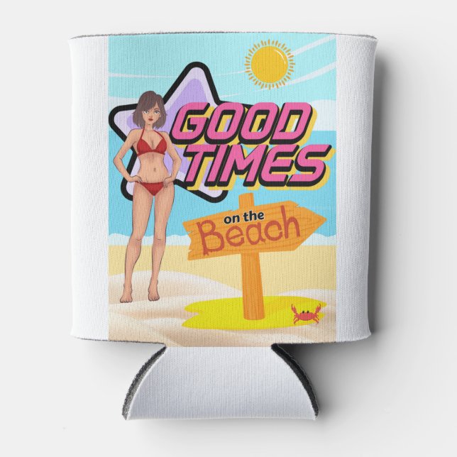 beach can cooler (Front)