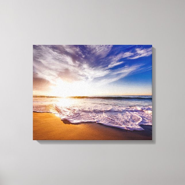 Beach Canvas Print (Front)