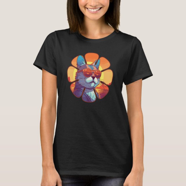 Beach Cat T-Shirt (Front)