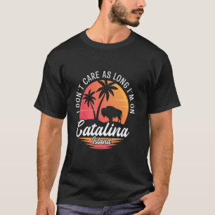 Beach Catalina Island Summer Vacation California V T-Shirt