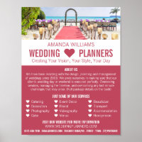 Beach Ceremony, Wedding Event Planner Advertising