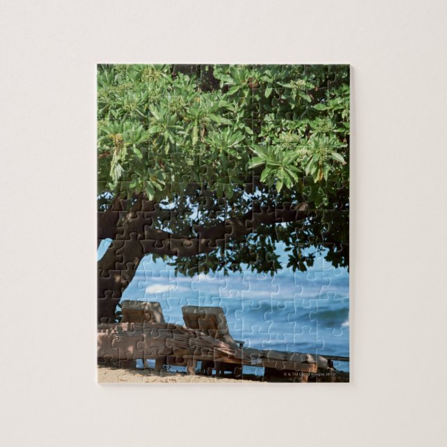Beach Chair 2 Jigsaw Puzzle (Vertical)