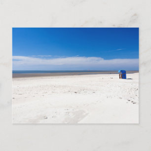 Beach chair at the North Sea Postcard