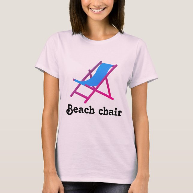 Beach Chair T-shirt (Front)