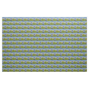 Beach chairs at the North Sea Fabric