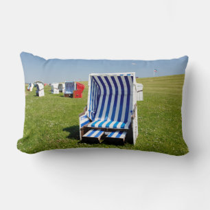 Beach chairs at the North Sea Lumbar Cushion