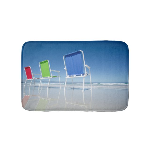 Beach Chairs In Australia Bath Mat (Front)