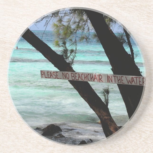 Beach Chairs Rum Point Grand Cayman Coaster (Front)