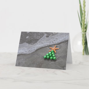 Beach Chic Christmas Card