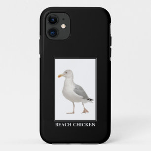 Beach Chicken – Seagull Gull Humour Case-Mate iPhone Case