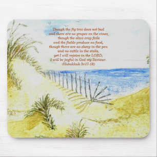 'Beach (Christian)' Mousepad