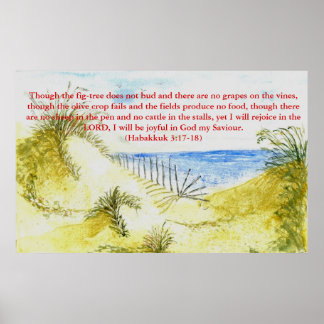 'Beach (Christian)' Poster
