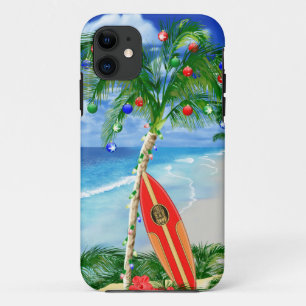 Beach Christmas Case-Mate iPhone Case