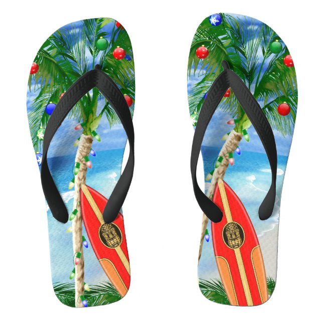Beach Christmas Jandals (Footbed)
