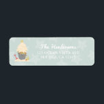 Beach Christmas Sand Pail<br><div class="desc">Bring the warmth and charm of a coastal Christmas to your holiday greetings with our Beachy Sand Pail Address Labels! Perfect for beach lovers and those who cherish the sea. This label showcases a delightful illustration of a sand pail filled with sand shaped into a Christmas tree. Adorned with tiny...</div>