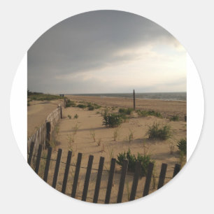 Beach Classic Round Sticker