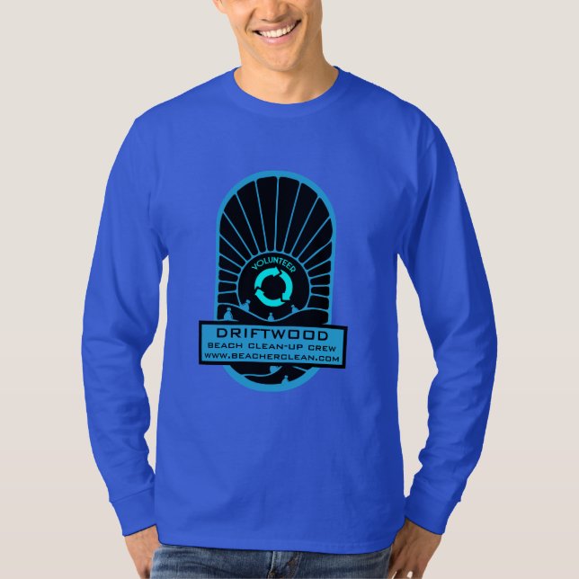 Beach Clean - Up Volunteer Crew T-Shirt (Front)