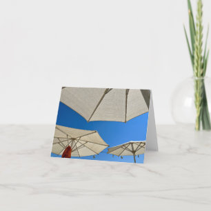 Beach Club Parasols Card