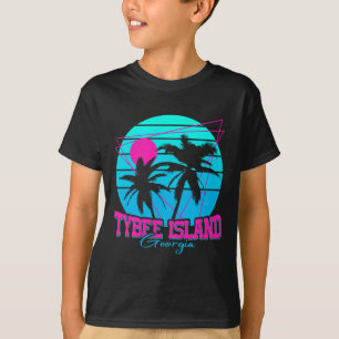 Beach Coastal City Vacation Souvenir Tybee Island T-Shirt