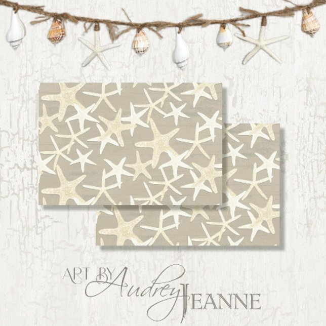 Beach Coastal Home Decor Starfish Wood Decoupage Tissue Paper (Creator Uploaded)